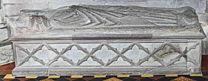 The tomb of 'Gerald of Wales', St Davids Cathedral